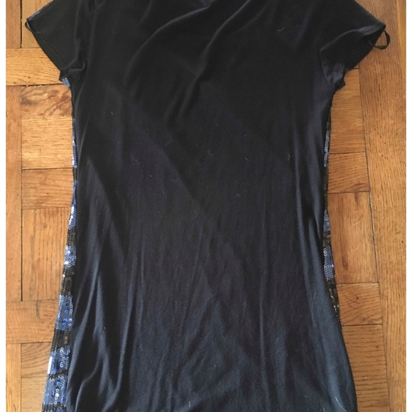 Sparkly blue and black party dress! - Picture 2 of 2